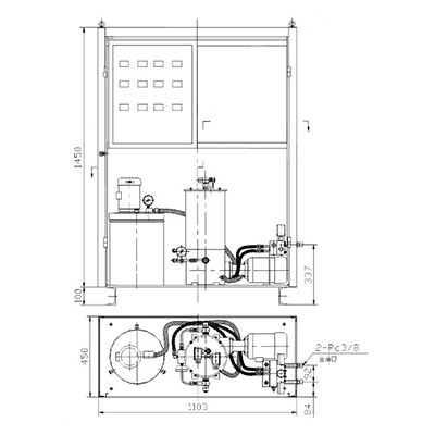 CDQ型電動潤滑泵及裝置(20MPa)