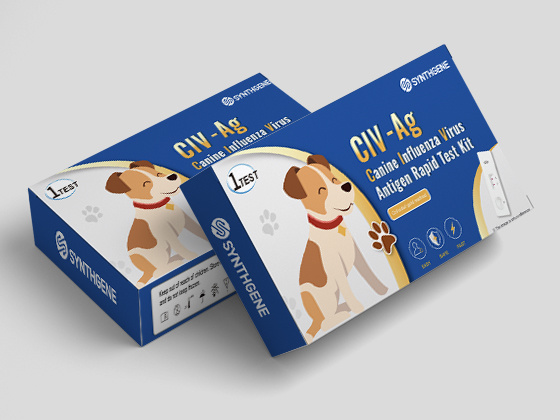 Canine Influenza Virus Antigen Rapid Test Kit (Colloidal gold method)