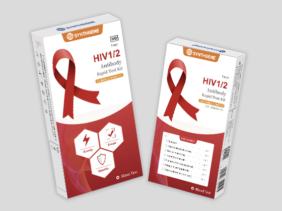 HIV 1/2  Antibody Rapid Test Kit (Colloidal gold method)