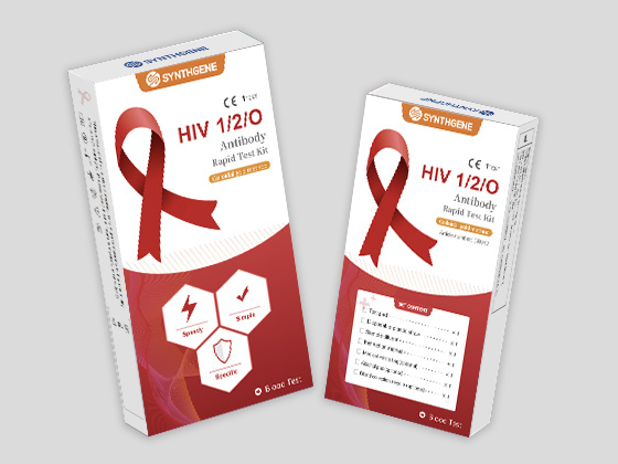 HIV 1/2/O  Antibody Rapid Test Kit (Colloidal gold method)
