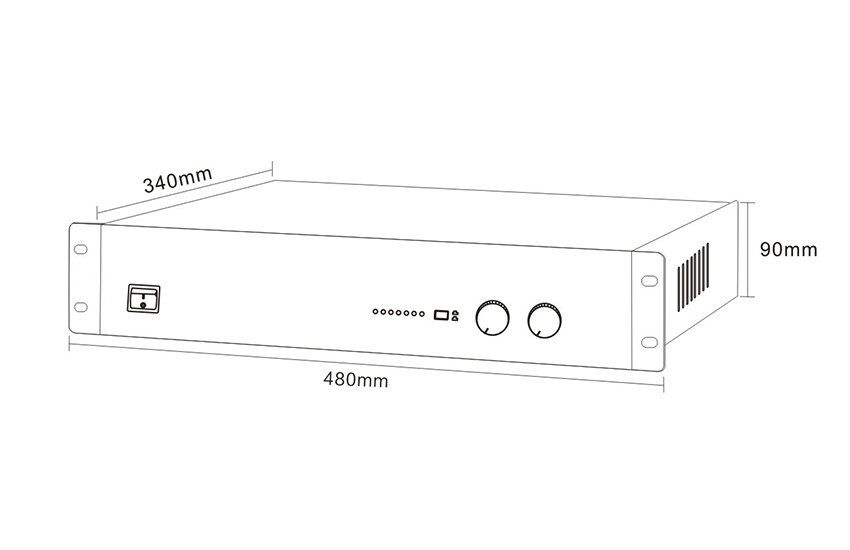 AK-7800 Smart Audio Management Power Amplifier