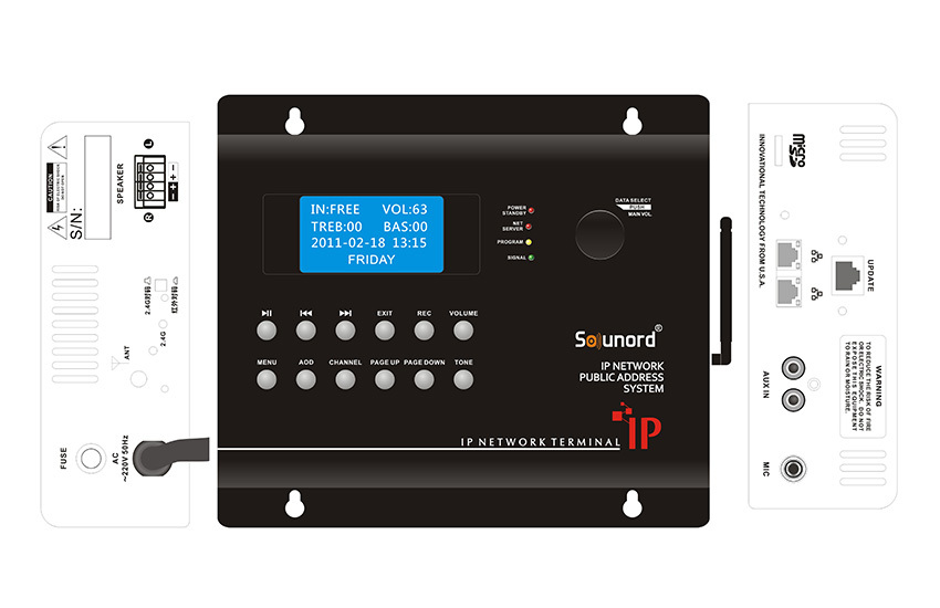 T1813B IP network bluetooth terminal