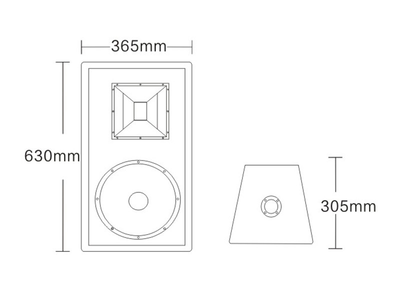 SD-8 single 8-inch full-frequency speaker