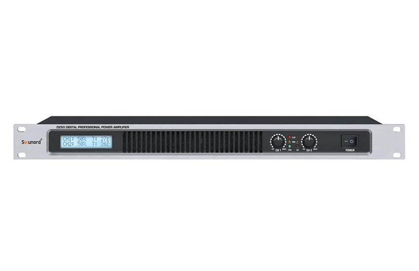 D Series Two-Channel Digital Amplifier