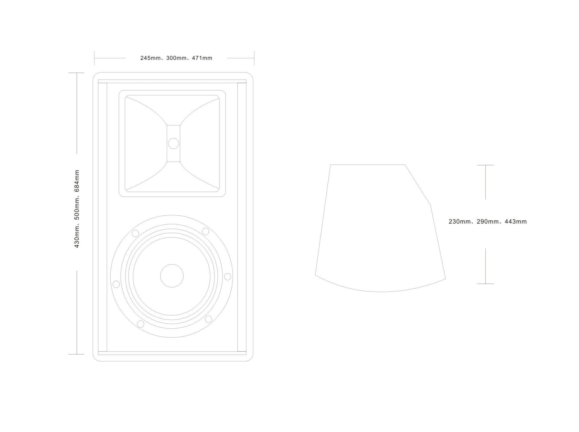 MX Series Professional Speakers