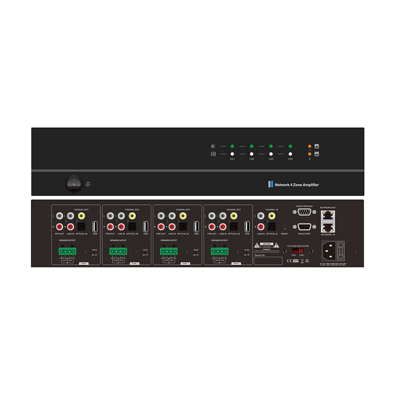PD-1500 APP four partition eight channel digital power amplifier