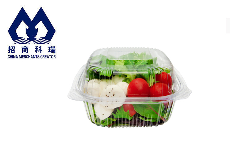 PLA Clear Hinged Clamshell 1