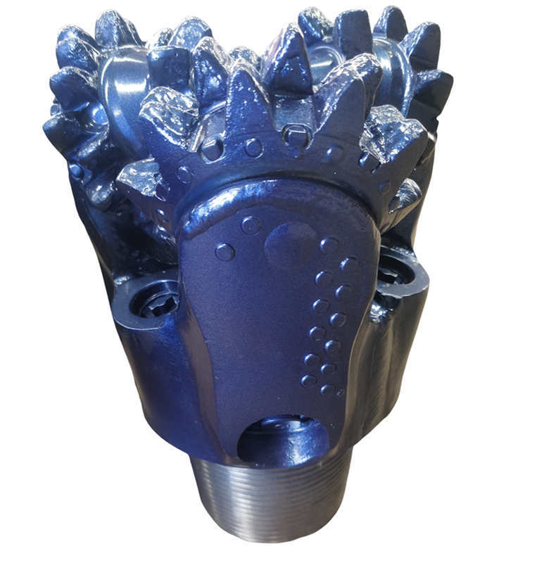 9 7/8"IADC117  steel tooth roller cone tricone drilling bit for water well