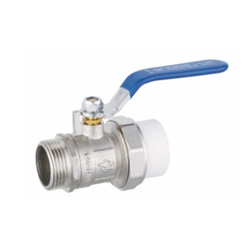 All copper PP-R male ball valve