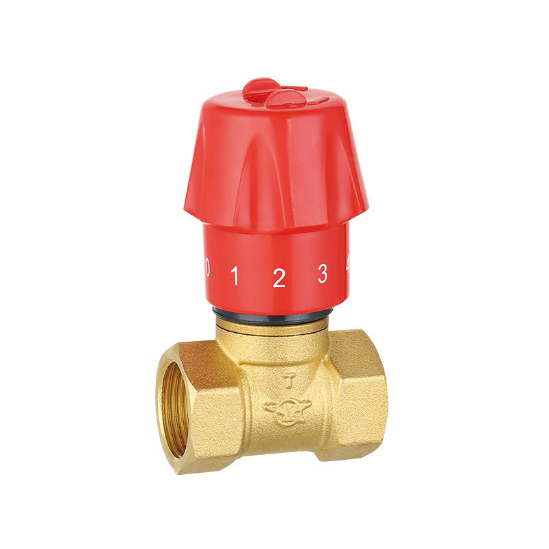 Flow regulating shut-off valve