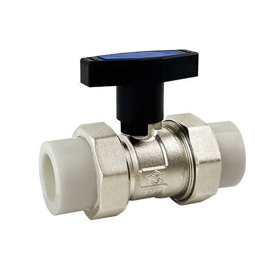 YQ-1390-PPR union high stem ball valve