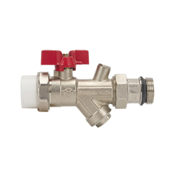 Multi-function water inlet valve of water separator (butterfly handle)