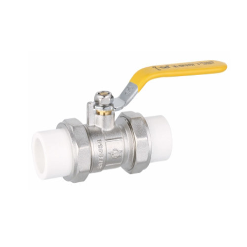 PP-R double union ball valve