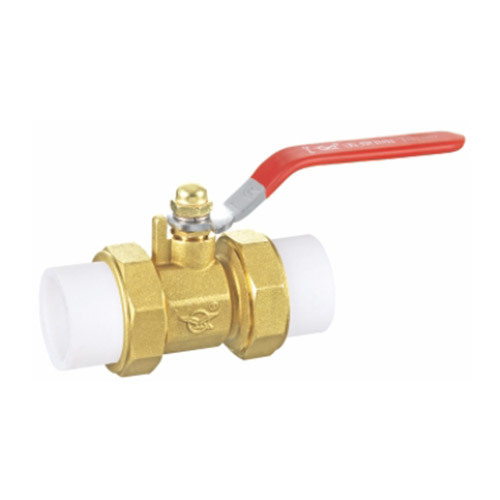 Square PP-R Double Live Ball Valve