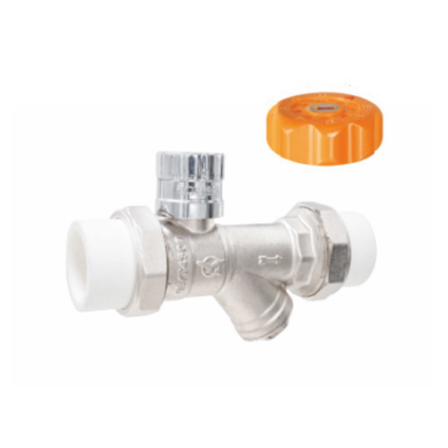 Double PP-R Magnetic Filter Ball Valve