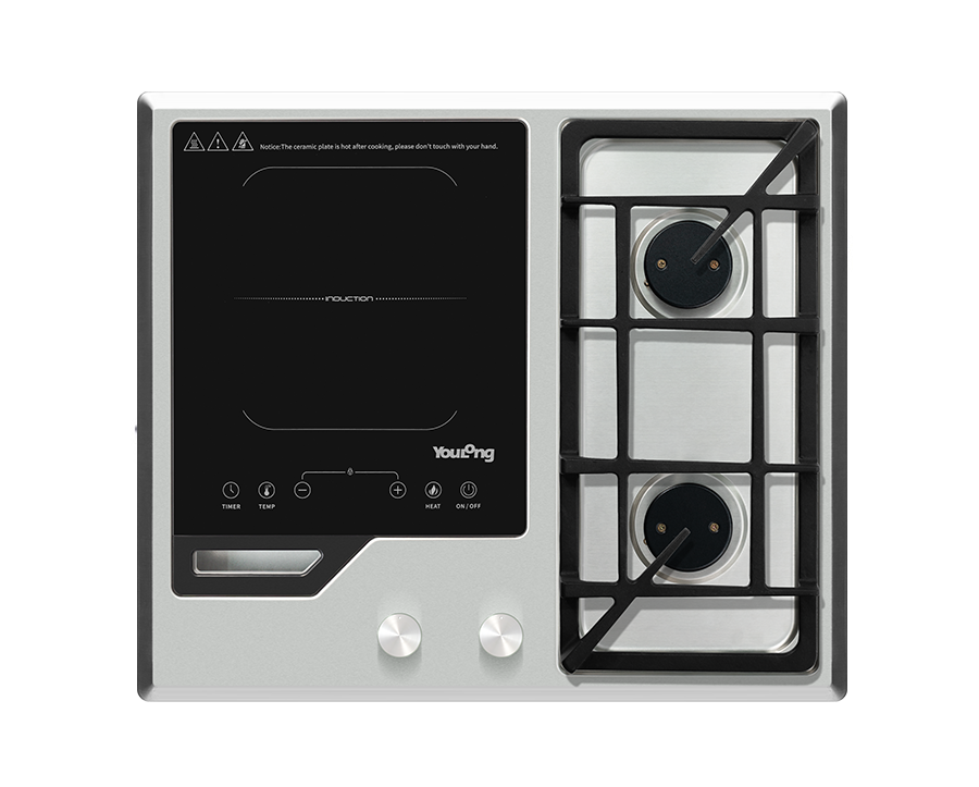 1H2B-S01 RV combination cooktop