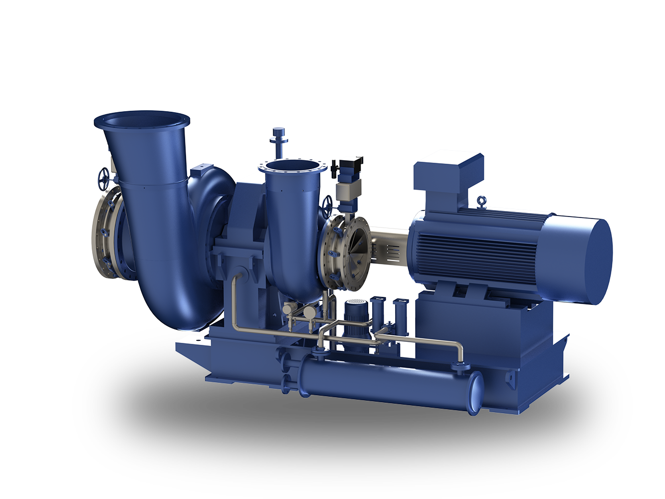 Geared Turbo Blower-Shandong Zhangqiu Blower Co.,Ltd_Customized Slurry ...