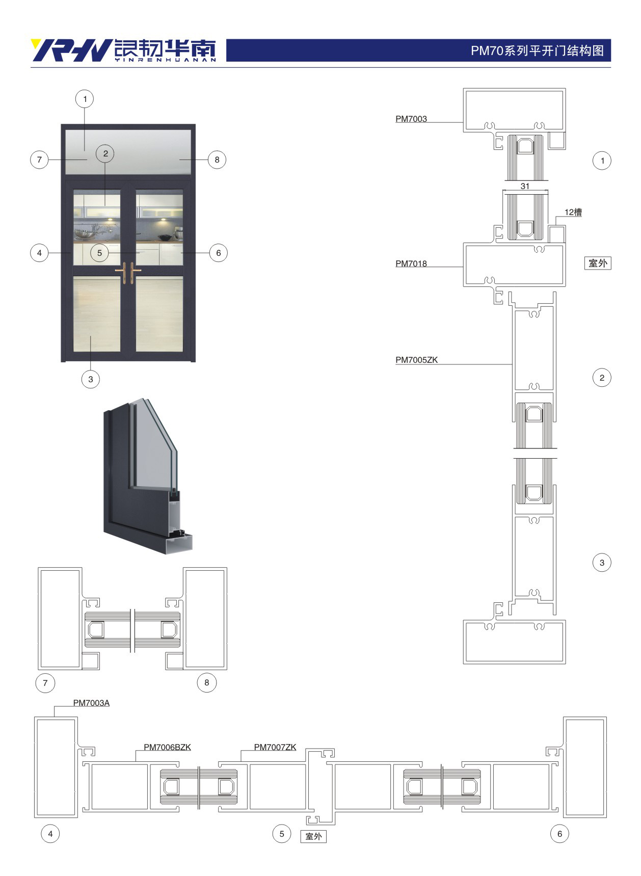 Door and window system worker