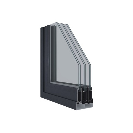 998 three rail sliding window series