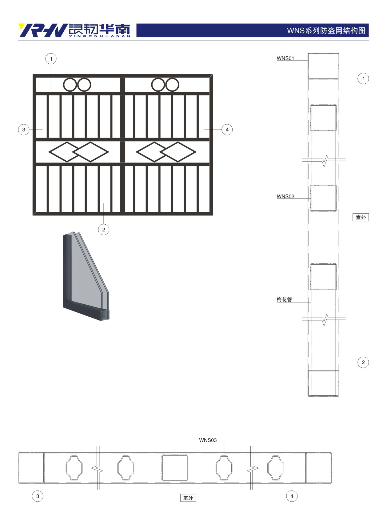 Anti theft net series