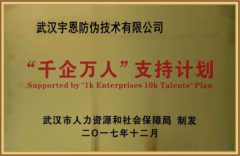 "Ten thousand enterprises and ten thousand people" support plan "Ten thousand enterprises and ten thousand people" support plan