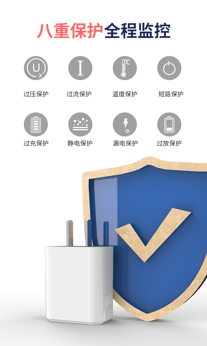 18W单type-c快充PD充电器