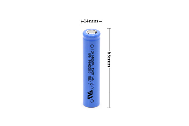  BFN ICR 14650 1200mAh 3.7V 体积小质量轻电池/数码系列电池