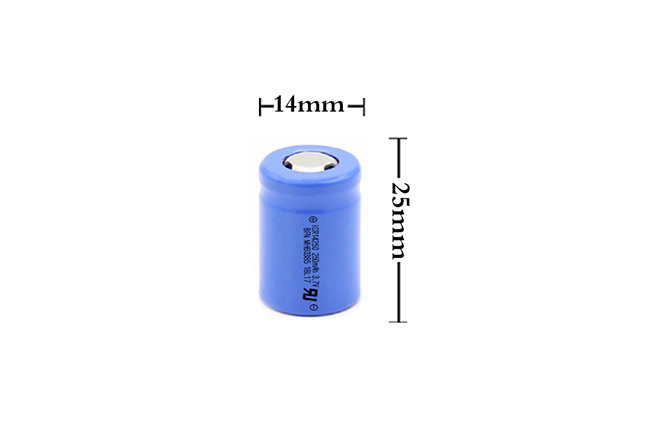 BFN 小型电池性能好电池 14250 250mAh 3.7V