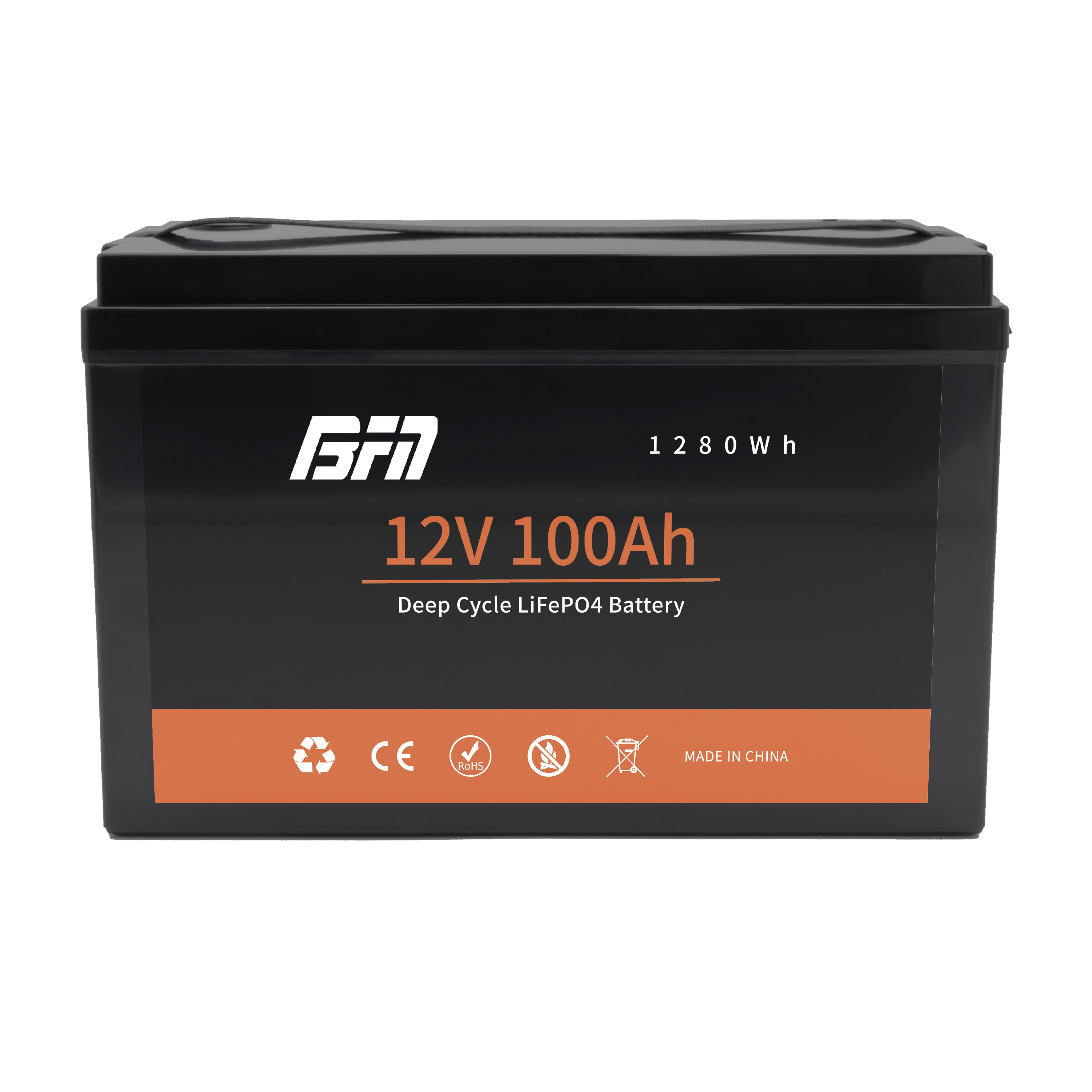 12V 100Ah LiFePO4 Battery Pack