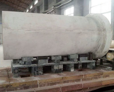 Oversize fused silica ceramic barrel