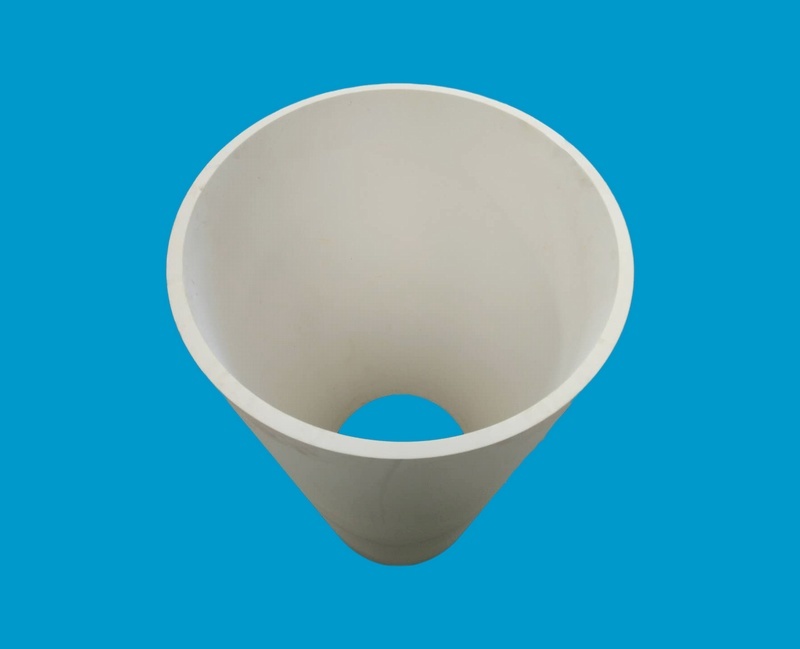 Oversize fused silica ceramic barrel