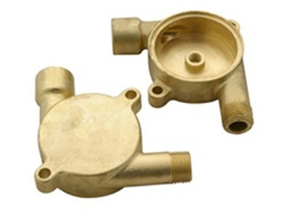 Brass casting with CNC machining
