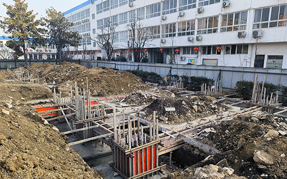 2022年10月-亚南公司库房升级改造开始建设