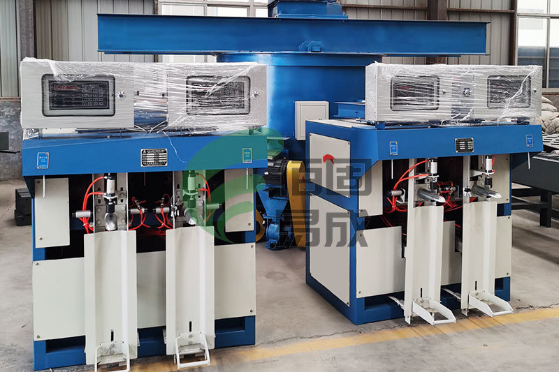 Double nose dry mortar packing machine