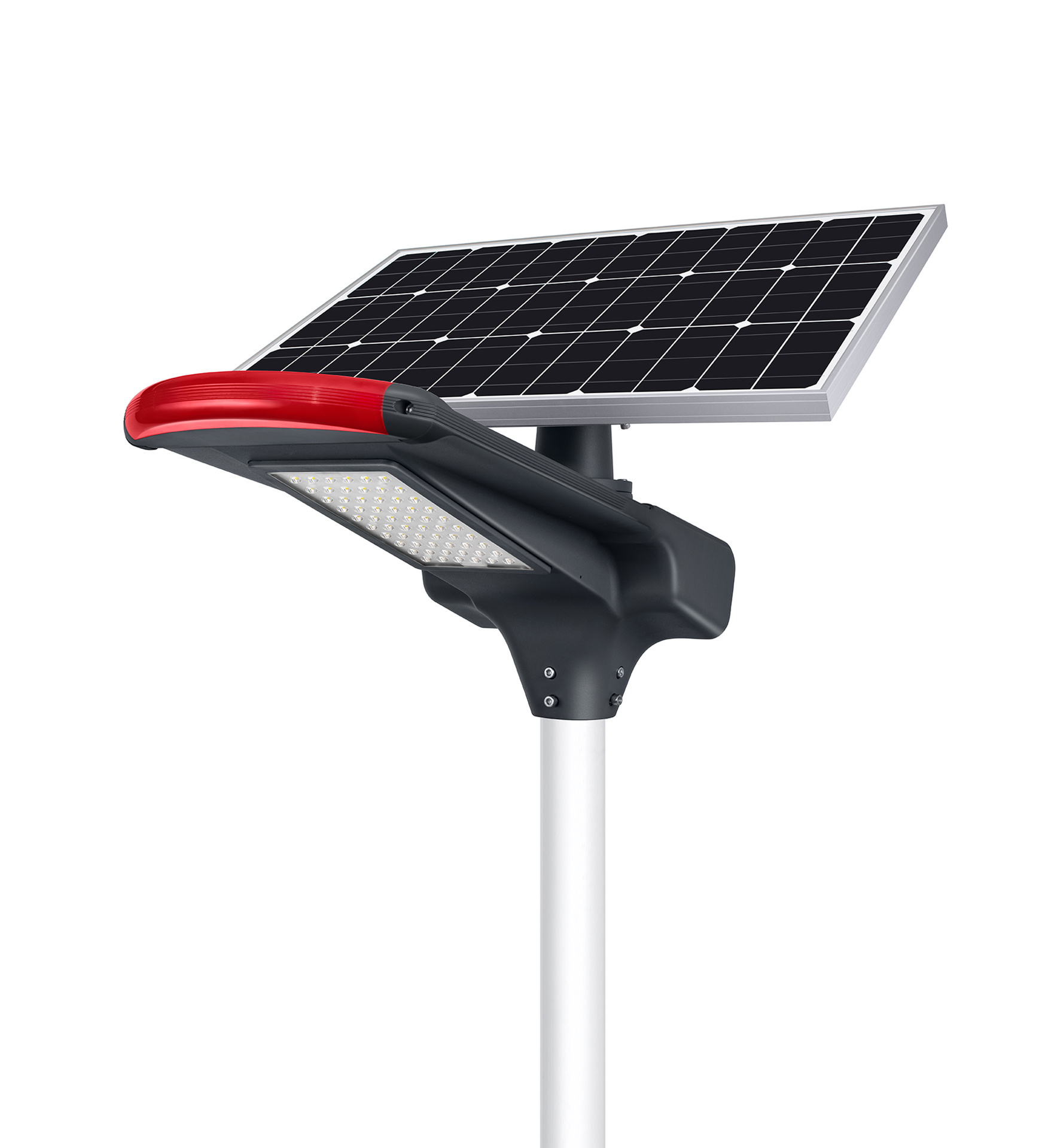 DDK-G01 Split Solaire Lampes de Route 40W Rotatif Extérieur Rue Lumière Solaire avec PIR Micro-ondes Jardin Paysage Éclairage