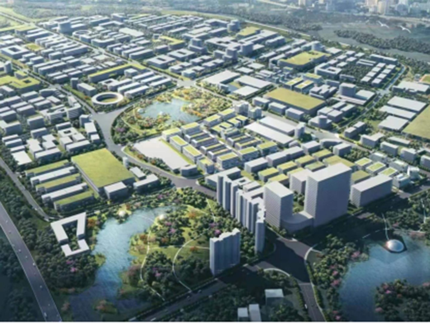 蘇仙先進(jìn)智造園園區(qū)建設(shè)