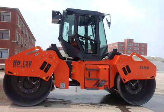 原裝HAMM(悍馬)HD128振蕩壓路機