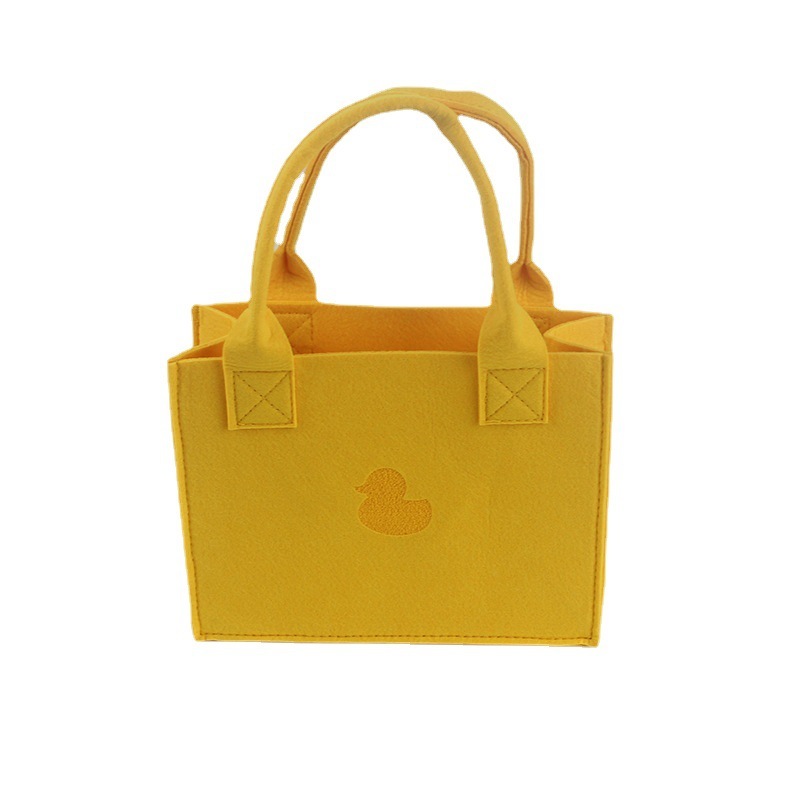 Customizable color felt bag