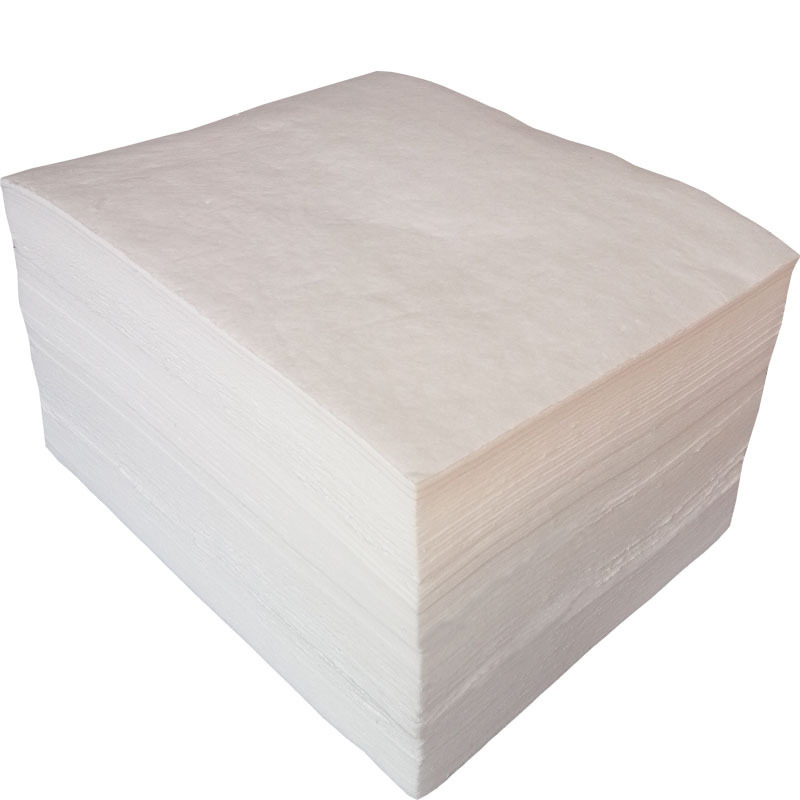 Oil absorbing felt