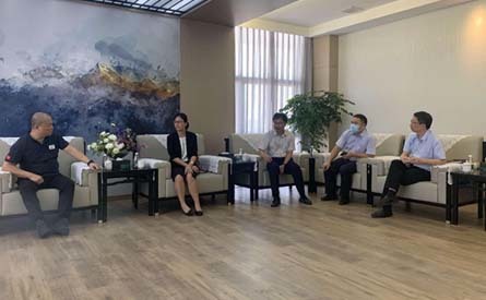 On the afternoon of September 29, a delegation from the Comprehensive Business Supervision Office of the Guangdong Securities Regulatory Bureau visited our company for investigation and guidance.