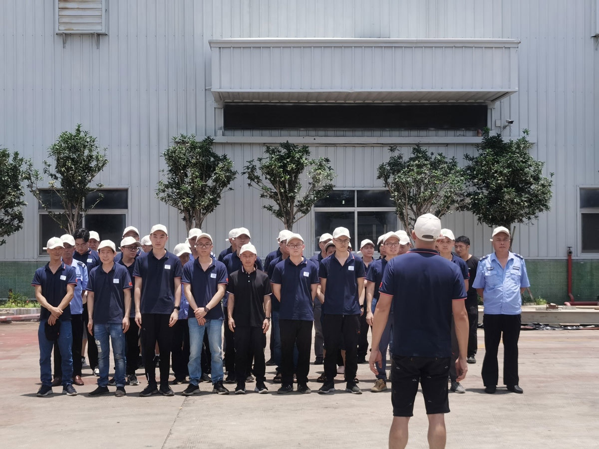 2022 fire equipment drill production safety training activities