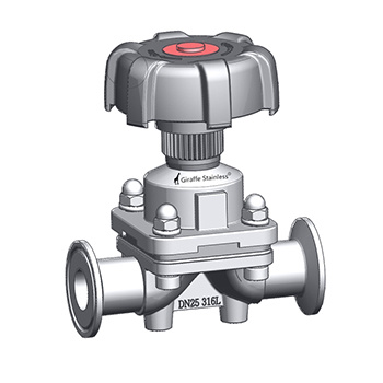 Sanitary Diaphragm Valve Manual mod.SIG/69