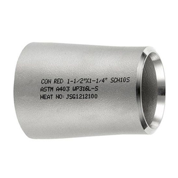 Concentric Reducer Schedule 10/40 Butt Weld Fittings