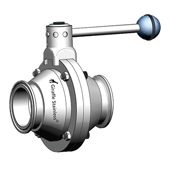 Sanitary Butterfly Type Ball Valve mod. SIG/50