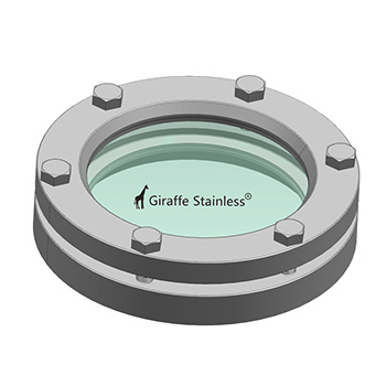 Flanged Low-Pressure Weld-On Sight Glass mod.T1A/504