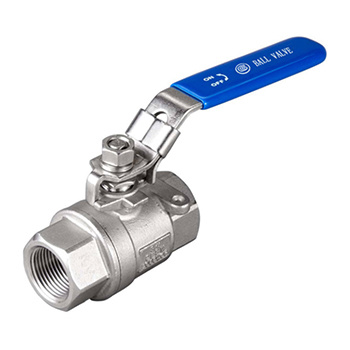 2014N NPT 304/316 STAINLESS STEEL 2PC. CAST BALL VALVE FULL PORT