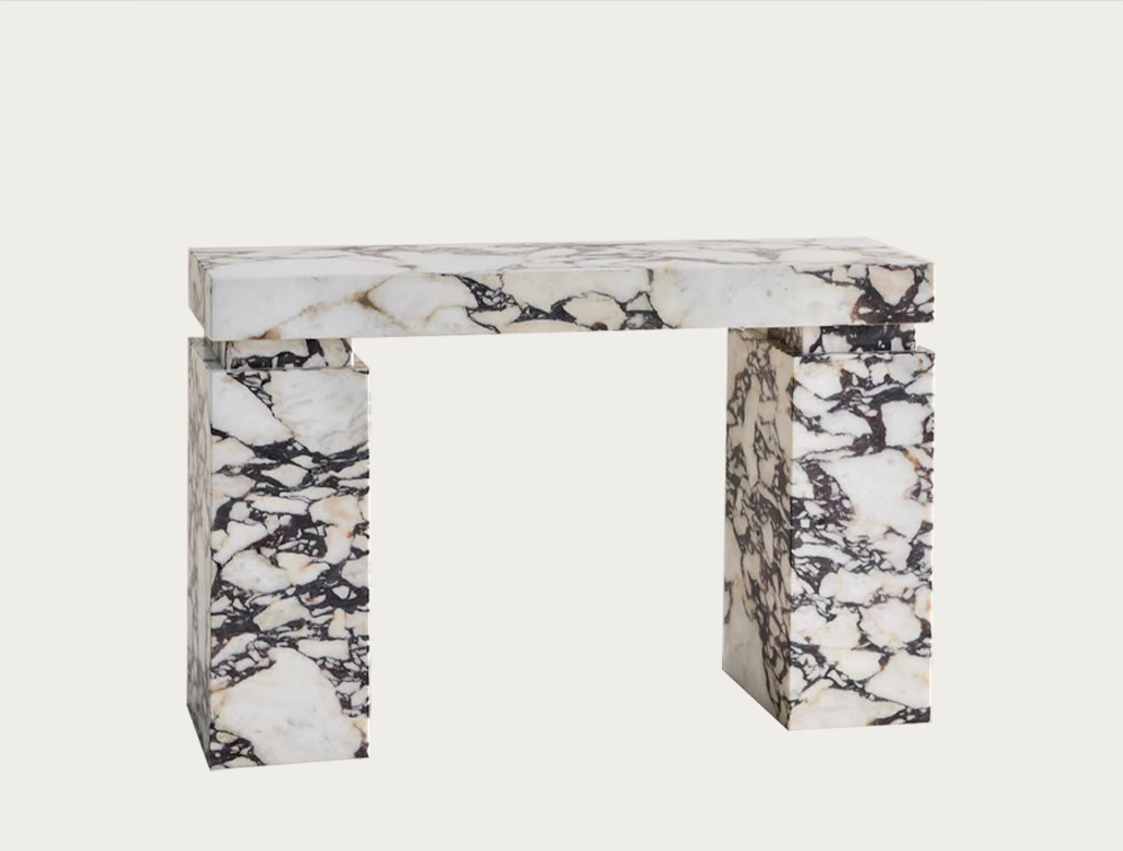 Calacatta Viola Marble Console Table