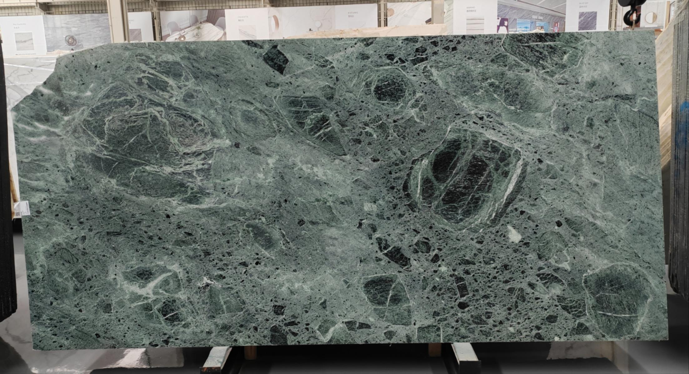 Imperial Green Quartz Marble Slab Components