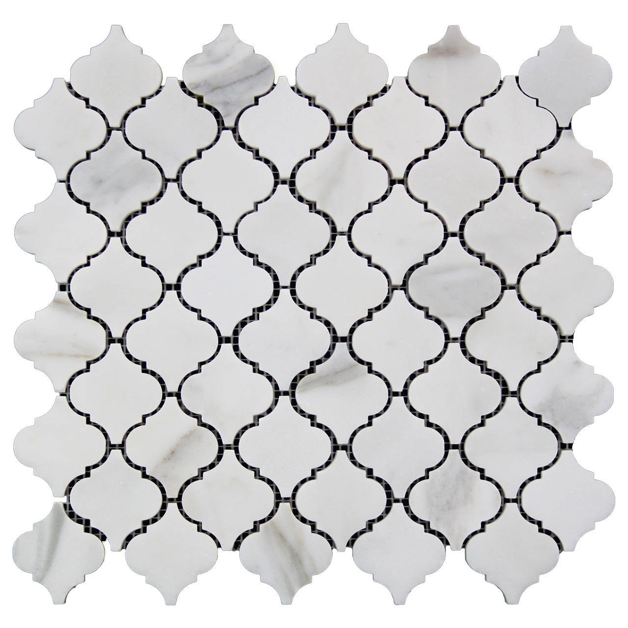 Calacatta Gold Italian Marble Arabesque Baroque Mini_yythk