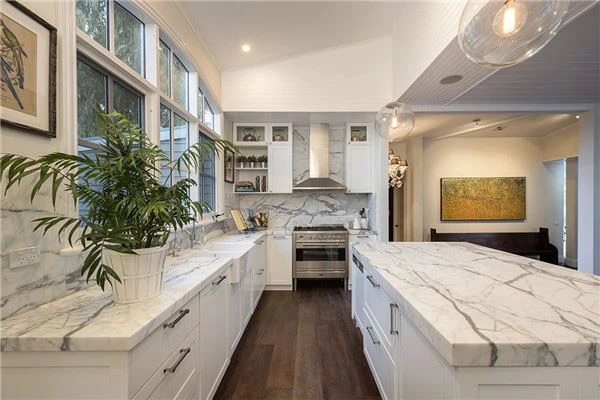Timeless Marble Stone Kitchen Countertop